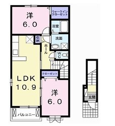 AZ庵の物件間取画像